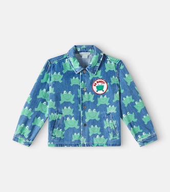 Printed denim jacket | Stella McCartney Kids
