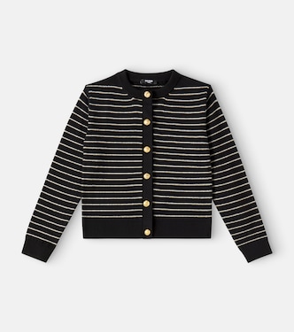 Cotton cardigan | Balmain Kids