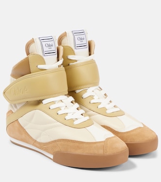 Chloé Kick high-top leather sneakers | Chloé