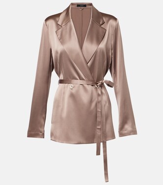 Joubert silk satin jacket | Joseph