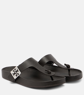 Mellow leather thong sandals | Tory Burch