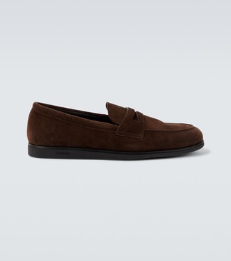 Portsmouth suede penny loafers | Church's