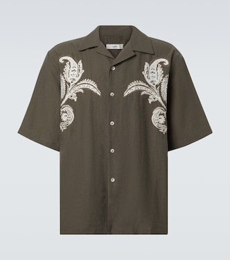 Chemise brodée | Commas