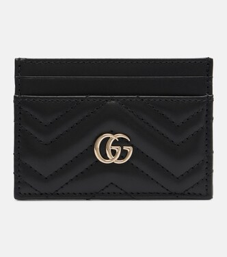 Kartenetui GG Marmont aus Leder | Gucci