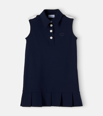 Hemdblusenkleid aus einem Baumwollgemisch | Gucci Kids