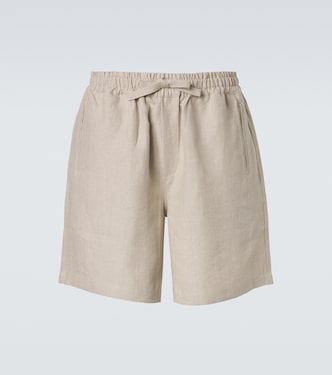Shorts aus Leinen | Saman Amel