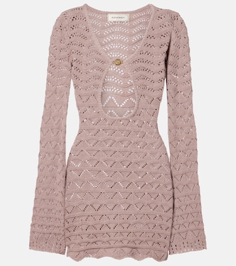 Rey knitted cotton-blend minidress | Bananhot