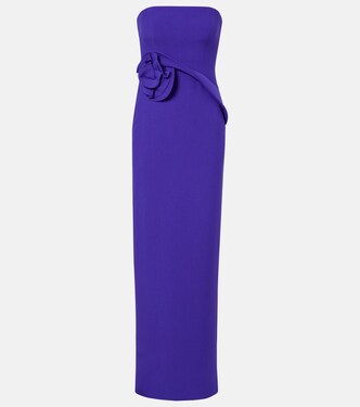 Floral-appliqué gown | Roland Mouret