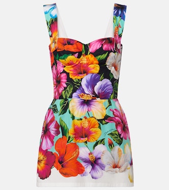 Minikleid aus Baumwolle  | Dolce&Gabbana