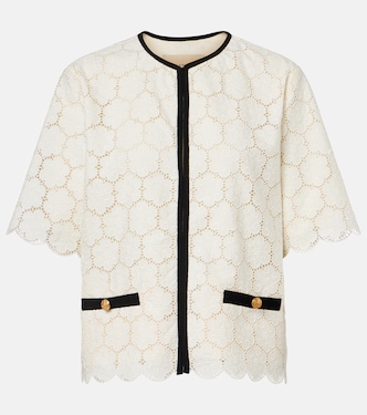 Embroidered cotton jacket | Valentino