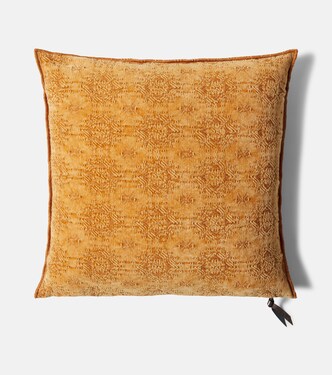 Cotton-blend cushion | Maison de Vacances