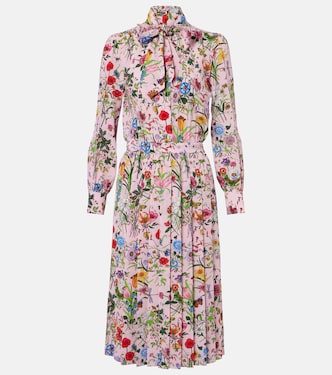 Hemdblusenkleid aus Seide | Gucci