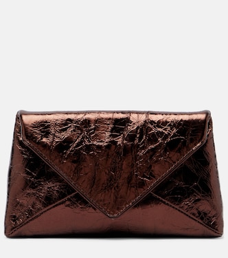 Envelope Small metallic leather clutch | Dries Van Noten