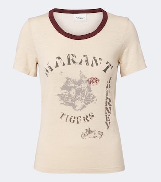 Kiliann printed linen T-shirt | Marant Etoile