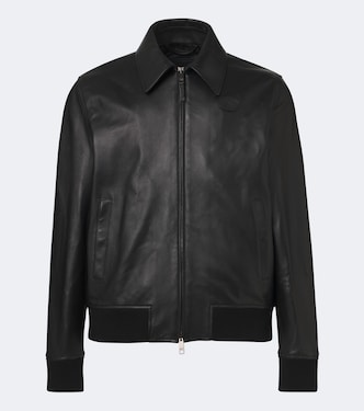 Bloomsbury leather jacket | Burberry