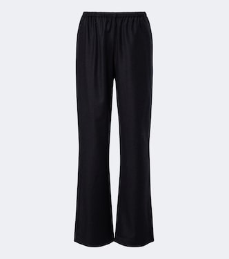 Virgin wool wide-leg pants  | Róhe