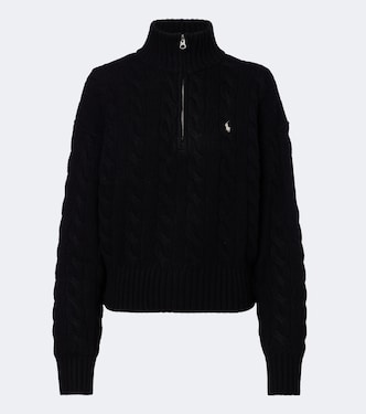 Cable-knit wool and cashmere sweater | Polo Ralph Lauren