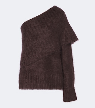 Parwich one-shoulder cashmere sweater | Joseph