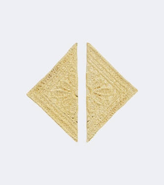 Triyono 24kt gold-plated earrings | Ysso