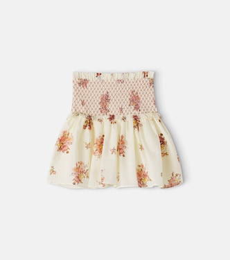 Fairlight floral cotton skirt | Zimmermann Kids