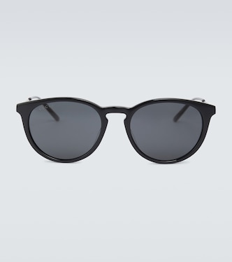 Round acetate and metal sunglasses | Gucci