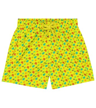 Jim printed twill swim trunks | Vilebrequin Kids