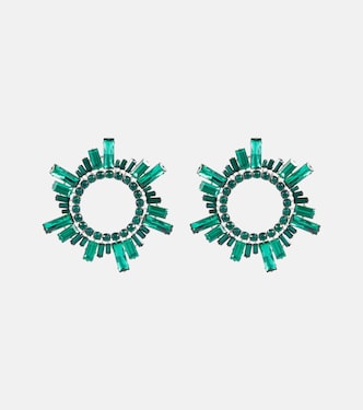 Ohrringe Begum mit Kristallen | Amina Muaddi