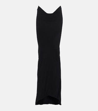 Falda midi de tiro bajo | LaQuan Smith