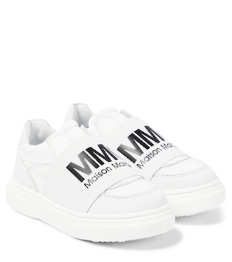 Leather sneakers | MM6 Maison Margiela Kids