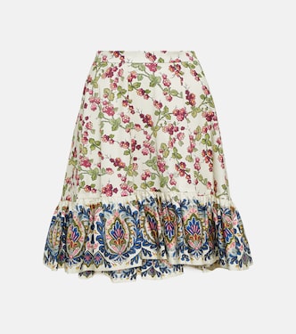 Minifalda de algodón estampada | Etro