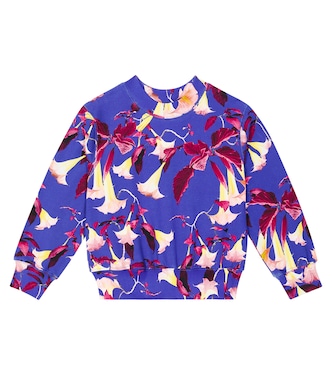 Marge floral cotton sweatshirt | Molo