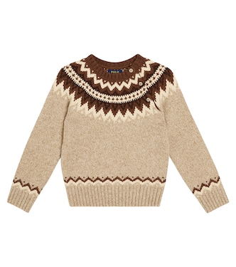 Fair Isle wool-blend sweater | Polo Ralph Lauren Kids