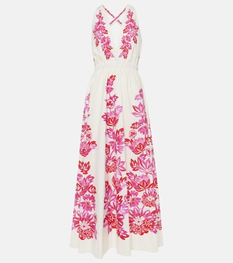 Robe longue Powerful Birds en coton | Farm Rio