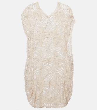Robe de plage en crochet de coton | Anna Kosturova