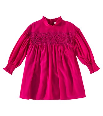 Robe en soie | Chloé Kids