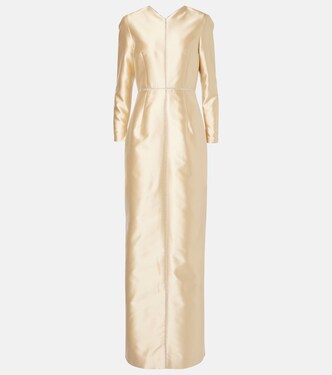 Rosamund embellished satin gown | Markarian