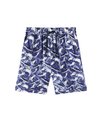 Ganimaux cotton Bermuda shorts | Vilebrequin Kids