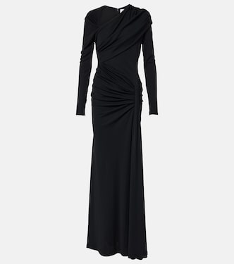 Draped jersey gown | Carolina Herrera