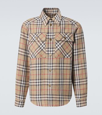Hemd Burberry Check aus Baumwolle und Leinen | Burberry