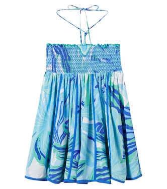Cycas printed dress | Poupette St Barth Kids