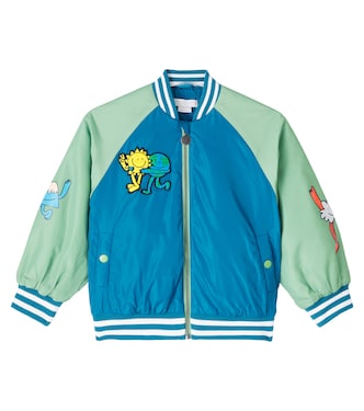 Printed varsity jacket | Stella McCartney Kids