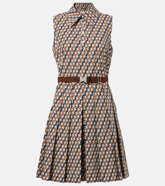 Pleated printed tennis dress | Tory Burch