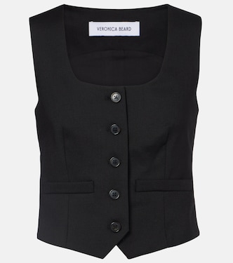 Morris wool vest | Veronica Beard