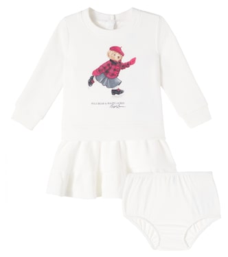 Bebé - set de vestido y braga en mezcla de algodón | Polo Ralph Lauren Kids