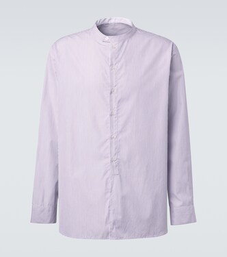 x Aaron Levine Nick striped cotton shirt | Studio Nicholson