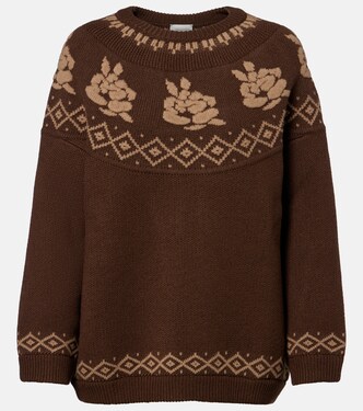 Fair Isle jacquard wool sweater | Magda Butrym