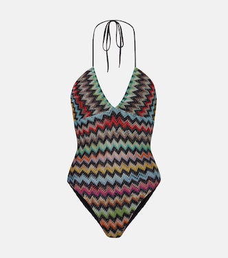 Zigzag lamé swimsuit | Missoni