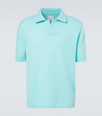 Wool and cashmere polo sweater | Allude