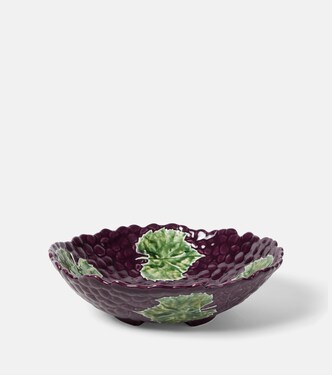 Grapes earthenware salad bowl | Bordallo Pinheiro