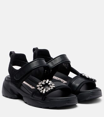 Viv' Run embellished sandals | Roger Vivier
